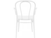Кресло пластиковое Siesta Contract Victor XL стеклопластик белый Фото 8