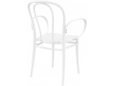 Кресло пластиковое Siesta Contract Victor XL стеклопластик белый Фото 6