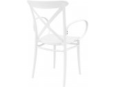 Кресло пластиковое Siesta Contract Cross XL стеклопластик белый Фото 6