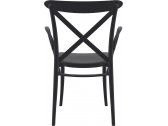 Кресло пластиковое Siesta Contract Cross XL стеклопластик черный Фото 8