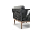 Комплект мебели Grattoni Bali тик, алюминий, акрил тик, темно-серый Фото 2