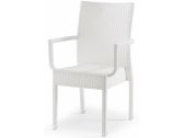Кресло плетеное Grattoni GS 917 алюминий, искусственный ротанг белый Фото 1