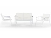 Комплект мебели Grattoni Haiti алюминий, текстилен белый Фото 1