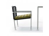 Кресло с подушкой CORO Nest сталь, нейлон, полипропилен Фото 3