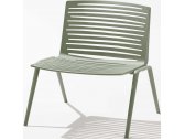Лаунж-кресло металлическое Fast Zebra алюминий зеленый Фото 1