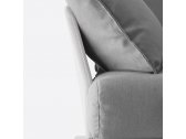 Кресло с подушками PEDRALI Reva P алюминий, ткань Фото 5