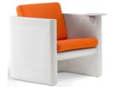 Кресло пластиковое c подушками PEDRALI Sunset полиэтилен, ткань Фото 1