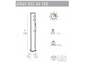 Душ солнечный для ног Arkema Jolly Go JG 150 алюминий Фото 2
