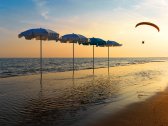 Зонт пляжный профессиональный Crema Poseidon алюминий, акрил Фото 5