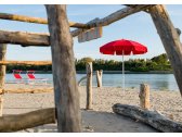 Зонт пляжный профессиональный Crema Cariddi алюминий, акрил Фото 6