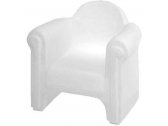 Кресло пластиковое светящееся SLIDE Easy Chair Lighting полиэтилен белый Фото 4
