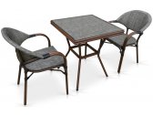 Комплект мебели Afina T130/C029-TX 70x70 2Pcs текстилен серо-бежевый Фото 1