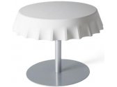 Стол пластиковый светящийся SLIDE Fizzz Lighting металл, полиэтилен белый Фото 1
