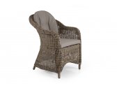 Кресло плетеное с подушкой BraFab Eads алюминий, искусственный ротанг, ткань натуральный, бежевый Фото 2