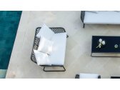 Диван плетеный с подушками Skyline Design Moma алюминий, полипропилен, sunbrella черный, антрацит, бежевый Фото 7
