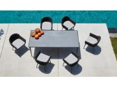 Комплект плетеной мебели Skyline Design Moma алюминий, полиэстер, sunbrella, керамика черный, антрацит, бежевый Фото 6