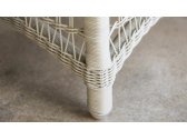 Банкетка плетеная с подушкой Skyline Design Arena алюминий, искусственный ротанг, sunbrella белый, бежевый Фото 7