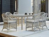 Комплект плетеной мебели Skyline Design Arena алюминий, искусственный ротанг, sunbrella белый, бежевый Фото 1