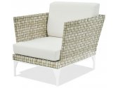 Комплект плетеной мебели Skyline Design Brafta алюминий, искусственный ротанг, sunbrella белый, бежевый Фото 5
