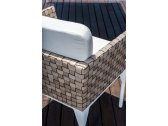 Комплект плетеной мебели Skyline Design Brafta алюминий, искусственный ротанг, sunbrella белый, бежевый Фото 12