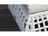 Шезлонг-лежак плетеный с матрасом Skyline Design Dynasty алюминий, искусственный ротанг, sunbrella белый, бежевый Фото 8