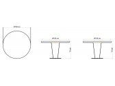 Стол плетеный со стеклом Skyline Design Dynasty алюминий, искусственный ротанг, закаленное стекло серый Фото 4