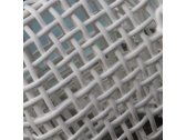 Столик плетеный со стеклом кофейный Skyline Design Dynasty алюминий, искусственный ротанг, закаленное стекло белый Фото 5