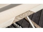Шезлонг-лежак плетеный с матрасом Skyline Design Journey алюминий, искусственный ротанг, sunbrella бежевый Фото 9