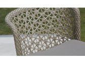 Стул плетеный с подушкой Skyline Design Journey алюминий, искусственный ротанг, sunbrella бежевый Фото 9