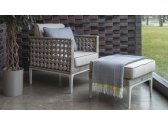 Кресло плетеное с подушками Skyline Design Heart алюминий, искусственный ротанг, sunbrella бежевый Фото 14