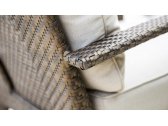 Диван плетеный двухместный с подушками Skyline Design Madison алюминий, искусственный ротанг, sunbrella бронзовый, бежевый Фото 6