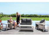 Кресло плетеное с подушками Skyline Design Malta алюминий, искусственный ротанг, sunbrella белый, бежевый Фото 14