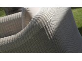Диван плетеный двухместный с подушками Skyline Design Calderan алюминий, искусственный ротанг, sunbrella белый, бежевый Фото 8