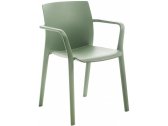 Кресло пластиковое Kastel Klia стеклопластик зеленый Фото 1