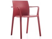 Кресло пластиковое Kastel Klia стеклопластик красный Фото 1