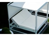 Шезлонг-лежак двухместный с навесом Ibiza Ibiza XL 180 алюминий, сталь, дралон белый, песочный Фото 18