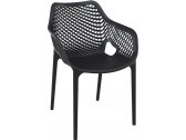 Кресло пластиковое Siesta Contract Air XL стеклопластик черный Фото 1