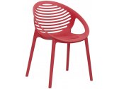 Кресло пластиковое Rossanese полипропилен красный Фото 1