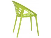 Кресло пластиковое Rossanese полипропилен зеленый Фото 1