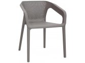 Кресло пластиковое Rossanese полипропилен серый Фото 1