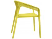 Кресло пластиковое Rossanese полипропилен желтый Фото 1