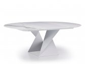 Стол раздвижной Natisa Cube-A металл, мрамор, МДФ Фото 4
