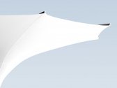 Зонт профессиональный MDT Type E алюминий, полиэстер белый Фото 5