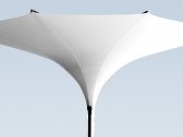 Зонт профессиональный MDT Type E алюминий, полиэстер белый Фото 4