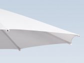 Зонт профессиональный MDT Type G алюминий, полиэстер белый Фото 4