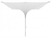 Зонт профессиональный MDT Type E алюминий, полиэстер белый Фото 2