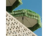 Зонт пляжный соломенный CiCCAR Maldive алюминий, акрил, рафия Фото 1