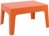 Столик пластиковый журнальный Siesta Contract Box Table полипропилен оранжевый Фото 1