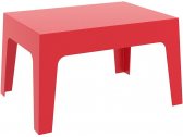 Столик пластиковый журнальный Siesta Contract Box Table полипропилен красный Фото 1