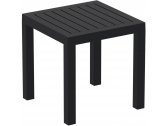 Столик пластиковый журнальный Siesta Contract Ocean Side Table пластик черный Фото 1